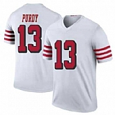 Men & Women & Youth San Francisco 49ers #13 Brock Purdy White Stitched Jersey,baseball caps,new era cap wholesale,wholesale hats